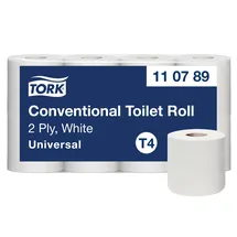 TORK Toilettenpapier Universal 2-lagig 8 Rollen à 250 Blatt