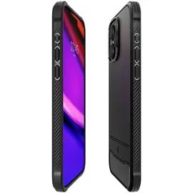 SPIGEN iPhone 15 Pro Rugged Armor Hülle schwarz