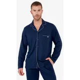 HOM Pyjama Rafael Blau XXL