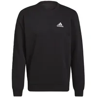 Adidas Essentials Fleece Sweatshirt Black / White S