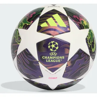 adidas UEFA Champions League Final Competition Ball JX9096, Unisex Footballs, Purple / White / Solar Yellow - 4