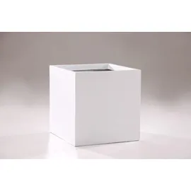 Vivanno Pflanzkübel Block 50 x 50 x 50 cm weiß