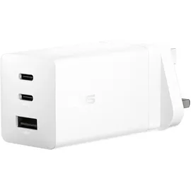 Asus 100W USB-C GaN Ladegerät Universal Weiß AC Schnellladung Drinnen