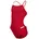 Solid Badeanzug Rot 128