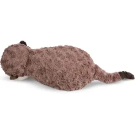 NICI 49169 - Forest Friends, Kuschelkissen Otter Oda Odalina 40x20cm, GREEN