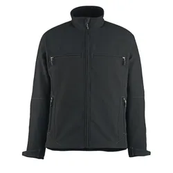 Softshelljacke "DRESDEN" Unique Einfarbig - XXL - schwarz