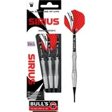 BULL'S Erwachsene Dartpfeile, schwarz, 16g