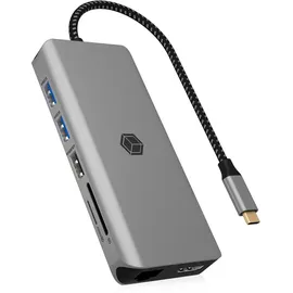 Icy Box IB-DK4061-CPD 12 zu 1 USB Type-C® Notebook Dockingstation
