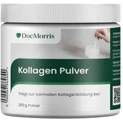 DocMorris Kollagen Pulver + Vitamin C für Haut, Bindegewebe & Gelenke, 250 g