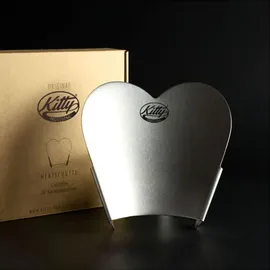 Kitty Professional Herzschütte Einfüllhilfe Trichter Edelstahl