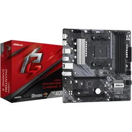 ASRock A520M Phantom Gaming 4 90-MXBEK0-A0UAYZ