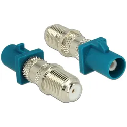 Delock RF-Adapter - F-Stecker (R) bis FAKRA Z-Anschluss (S)