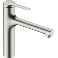 Hansgrohe Zesis M33 160 2jet Edelstahl Finish