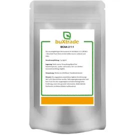 Buxtrade BCAA 2:1:1 geschmacksneutral Pulver 1 kg