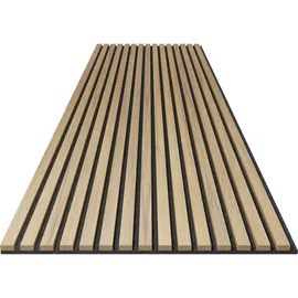 acous Akustikpaneel Professional Hellbraun 2 St. 60 x 250 x 2,1 cm