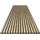 acous Akustikpaneel Professional Hellbraun 2 St. 60 x 250 x 2,1 cm