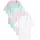 bonprix Longshirt (5er-Pack), rosa, Gr.56/58 (3XL), Bequemes weites Long-Shirt, nicht meliert: 100% Baumwolle