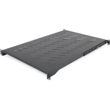 Startech StarTech.com 1HE 4 Pfosten Serverrack Fachboden, Belüftete Rackablage, Einstellbare Einbautiefe 71,1-87,3cm, 68kg Tragkraft