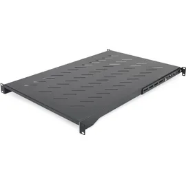 Startech StarTech.com 1HE 4 Pfosten Serverrack Fachboden, Belüftete Rackablage, Einstellbare Einbautiefe 71,1-87,3cm, 68kg Tragkraft