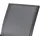 AMATIO Stapelsessel BOSTON 56 x 64 x 88 cm silber