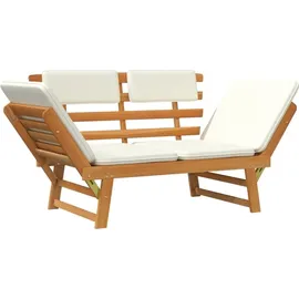 vidaXL Gartenbank 190 x 64 x 74 cm Braun