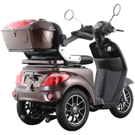 aktiv mobil AM E-Trike Pro Elektromobil 25 km/h braun
