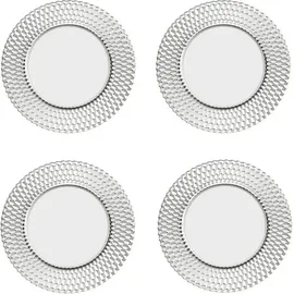 Villeroy & Boch Platzteller 32x32 cm Transparent 4er Set