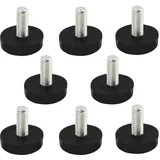 N/A M6 x 15 mm Nivellierfüße, verstellbar, Gewindepol, Nivellierfuß, Möbelfüße, Glide, 8 Stück