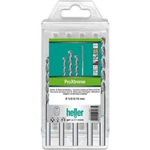 Heller ProXtreme Betonbohrer Set 5-tlg. Ø 4/5/6/8/10 mm