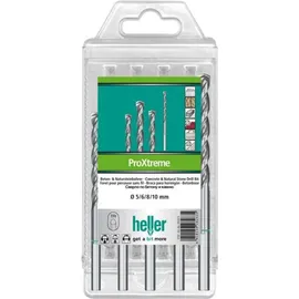 Heller ProXtreme Betonbohrer Set 5-tlg. Ø 4/5/6/8/10 mm