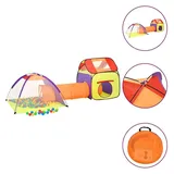 vidaXL Spielzelt für Kinder Mehrfarbig 338x123x111 cm