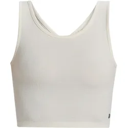 Crop-Top ROXY "Good Keepsake", Damen, Gr. XS, beige (egret), 97% Polyester, 3% Elasthan, Tops