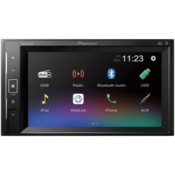 Pioneer DMH-A240DAB Schwarz 200 W Bluetooth