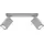 Sollux Lighting Merida 2 2xGU10 grau