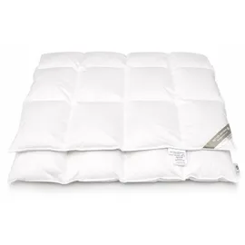 Betten Hofmann White Sibiria Schneegänseflaum Daunendecke Daunenbett Bettdecke 4x6 155x200 cm - Weiß