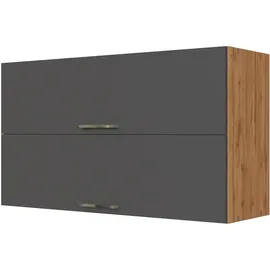 Held Hochschrank Klapphängeschrank Sorrento 100 x 57 x 34 cm Anthrazit