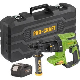 PROCRAFT PHA40bb-c Akku Bohrhammer 20 V 2,6 J SDS plus inkl. Koffer