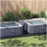 vidaXL Rechteckige Poolabdeckung Schwarz 500 x 250 cm