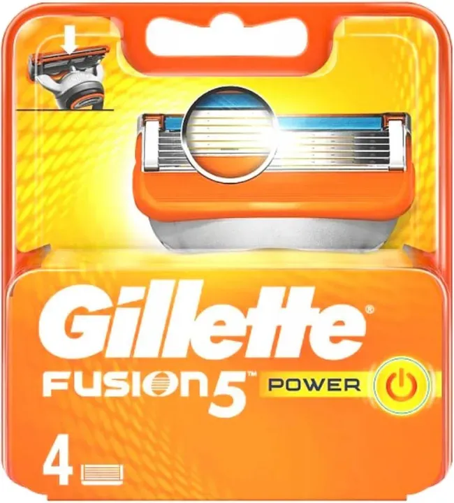Gillette Fusion Austauschbare Rasierklingen 4 Stück