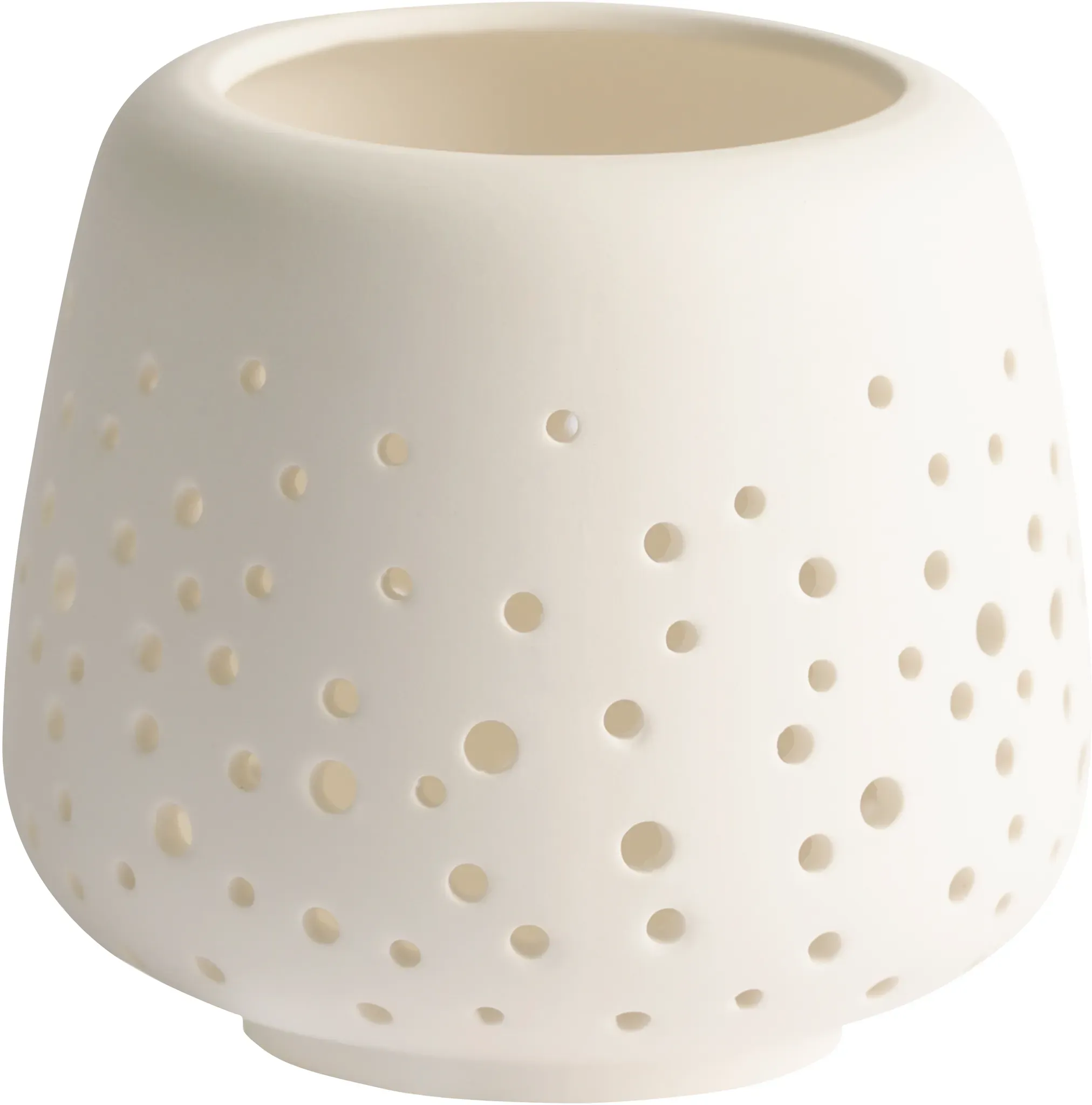 Uyuni Ceramic Lantern 10x9,5cm weiß