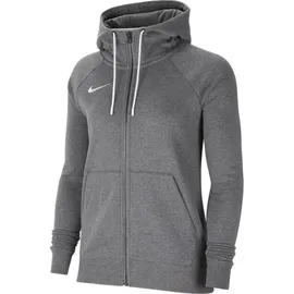 Nike Park 20 Fleece Kapuzenjacke Damen charcoal heathr/white/white XS