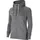 Nike Park 20 Fleece Kapuzenjacke Damen charcoal heathr/white/white XS