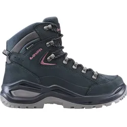 LOWA Damen Multifunktionsstiefel RENEGADE EVO GTX, STAHLBLAU/ALT ROSA, 39