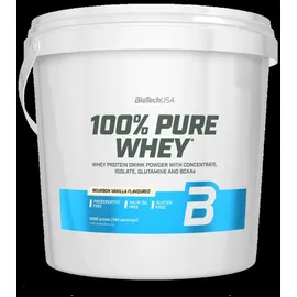 BIOTECH 100% Pure Whey Bourbon Vanille Pulver 4000 g