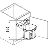 Franke Sorter Mini - 121.0176.518 Einbau Abfallsammler Mülleimer Abfalleimer