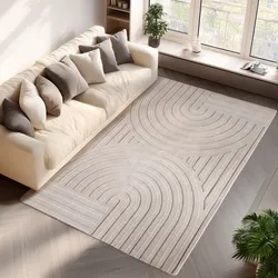 Ayyildiz Teppiche Teppich »POMPEI 1611«, rechteckig, 12 mm Höhe, Läufer, pflegeleichte Oberfläche, leicht zu reinigen, Kurzflor Ayyildiz Teppiche Creme B: 200 cm   1 St.