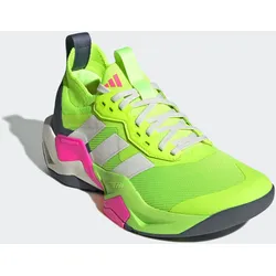 Trainingsschuh ADIDAS PERFORMANCE "RAPIDMOVE ADV 2", Gr. 40,5, lucid lemon, chalk weiß, lucid pink, Textil, sportlich, Schuhe