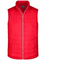 Wattierte Steppweste "JN1136 " - XXL - red