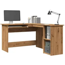 vidaXL Eckschreibtisch Artisan-Eiche 120x140x75 cm Holzwerkstoff