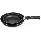 Orion Granitbratpfanne GRANDE Pfannen-Set 3-tlg. 20 cm + 26 cm